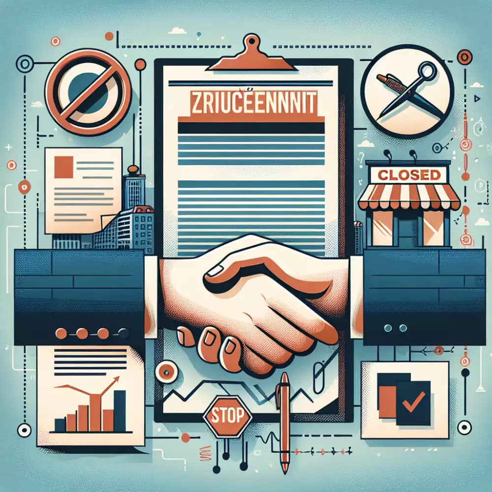 jak zrušit živnost