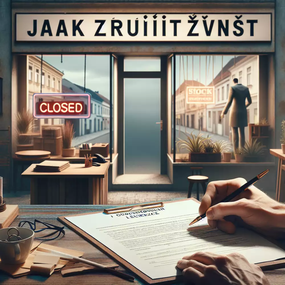 jak zrušit živnost