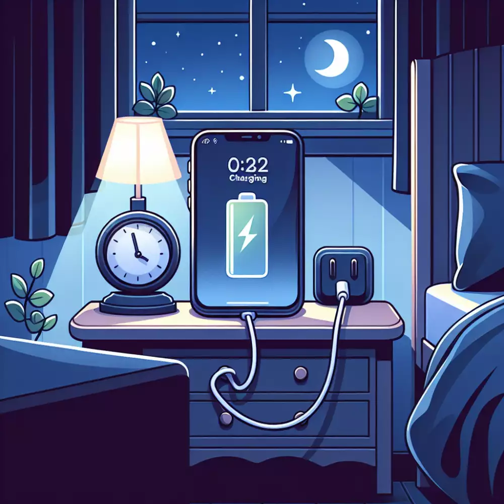Nabíjení Telefonu Přes Noc
